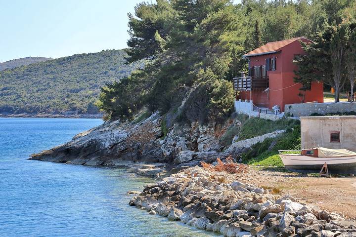 Ferienhaus mit Meerblick für 2 Personen, mit Balkon und Meerblick in Kroatien - 2