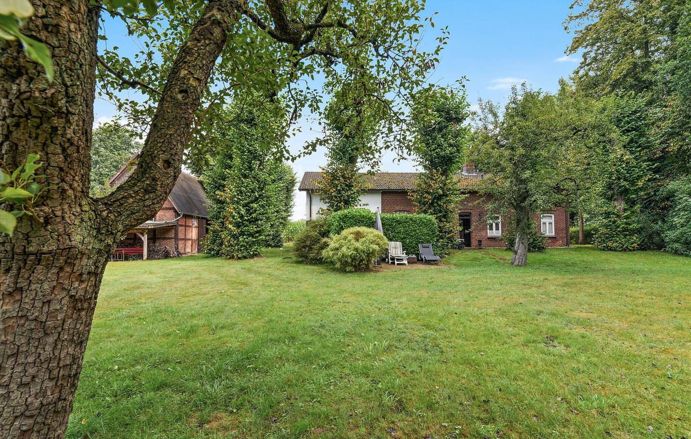 Ganze Ferienwohnung, Wingst-Flucht: Terrassenwohnung mit Parkplatz in Wingst, Cuxland