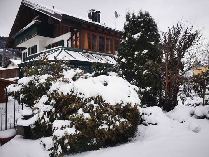Ferienwohnung für 5 Personen, mit Garten und Ausblick sowie Balkon, kinderfreundlich in Hündle-Thalkirchdorf - 4