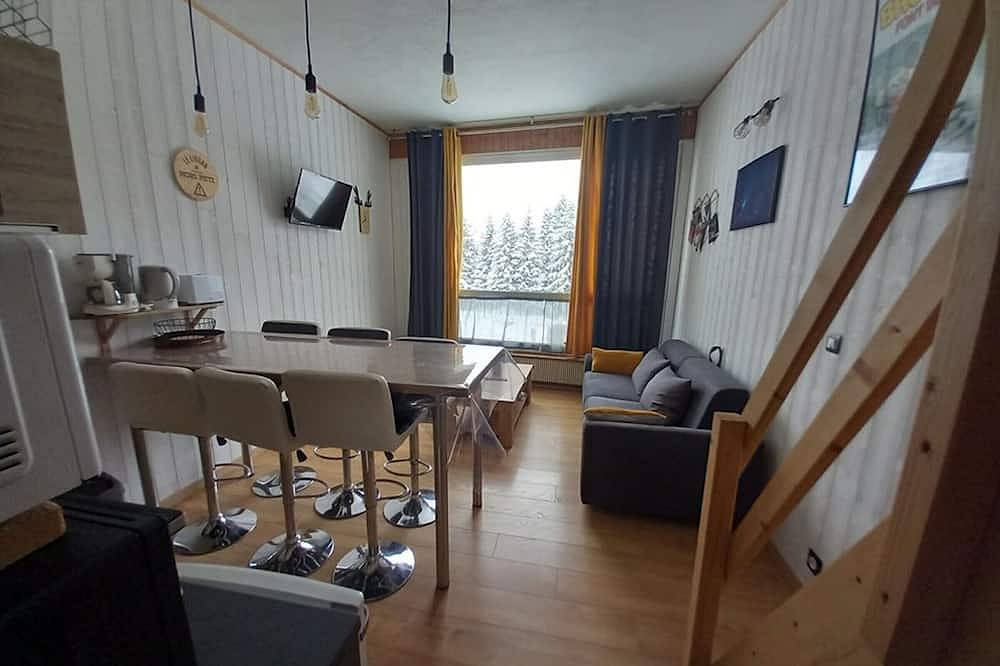 Entire apartment, Cozy Studio, Ideal for 4, Renovated, Ski-in/Ski-out, Wifi, Pet-Friendly, Non-Smoking in Le Lioran, Laveissière