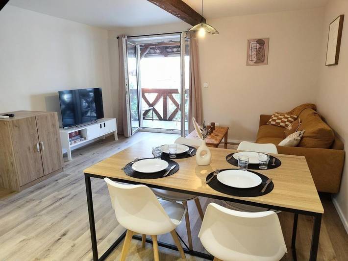 Gîte pour 4 personnes, avec balcon à Sainte-Croix-en-Plaine - 4