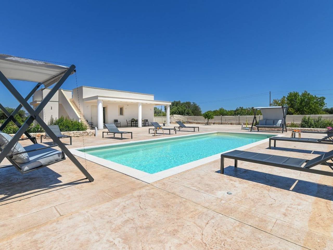 Villa Gioena mit Pool in San Vito dei Normanni, Salento