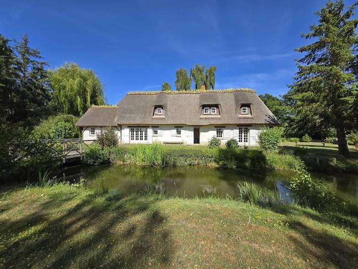 Cottage pour 10 personnes, avec piscine et vue à Francheville (Eure)