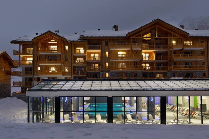 Chalet pour 6 personnes, avec balcon et sauna dans Val-Cenis