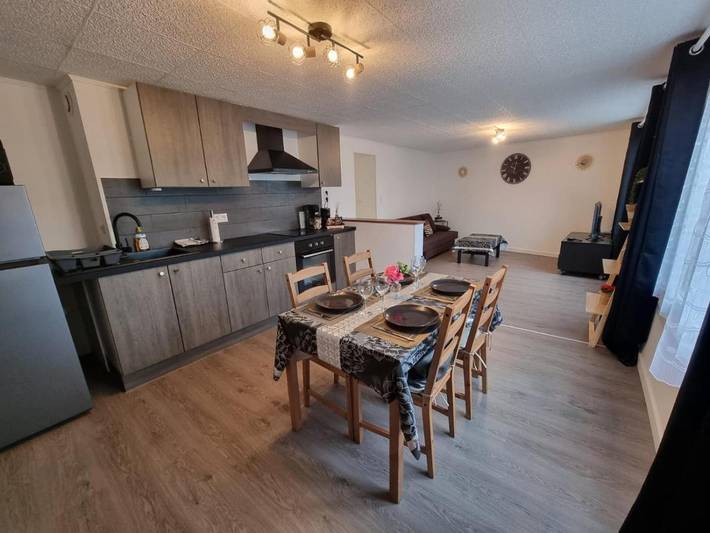Appartement de vacances pour 3 personnes, avec Terrasse et Jardin