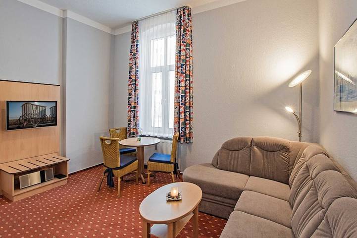 Appart’hôtel pour 3 personnes, avec jardin - 1