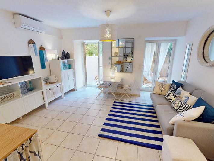 Gîte pour 4 personnes, avec terrasse dans Plage Du Borrigo Menton - 4