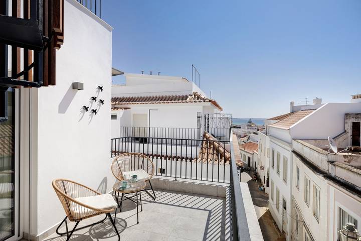 Apartamento de férias para 3 pessoas, com varanda em Lagos
