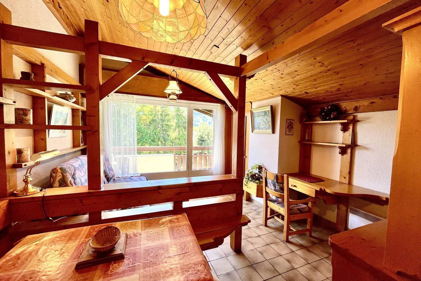 Apartamento entero, Apartamento de vacaciones para 4 personas con jardín in Combloux, Pays du Mont-Blanc