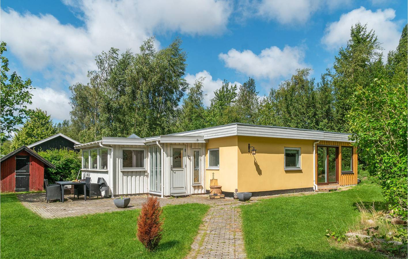 Feriehus for 5 personer med have in Grevinge, Nordwestseeland