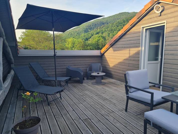 Cottage 'Gîte De Pène Blanque' with Mountain View, Private Terrace and Wi-Fi in Arbas, Haute-Garonne