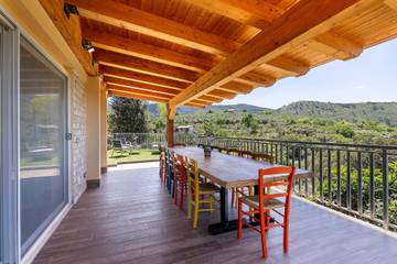 Villa per 10 Persone in Sonnino, Provincia di Latina, Foto 3