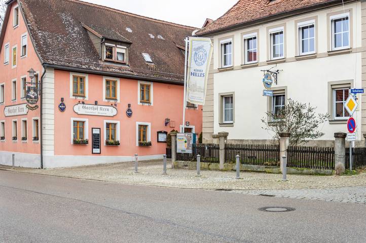 Zimmer 2 - Doppelzimmer mit Wi-Fi in Lehrberg, Romantische Straße