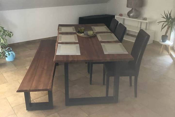 Ferienwohnung für 4 Personen, mit Balkon/Terrasse