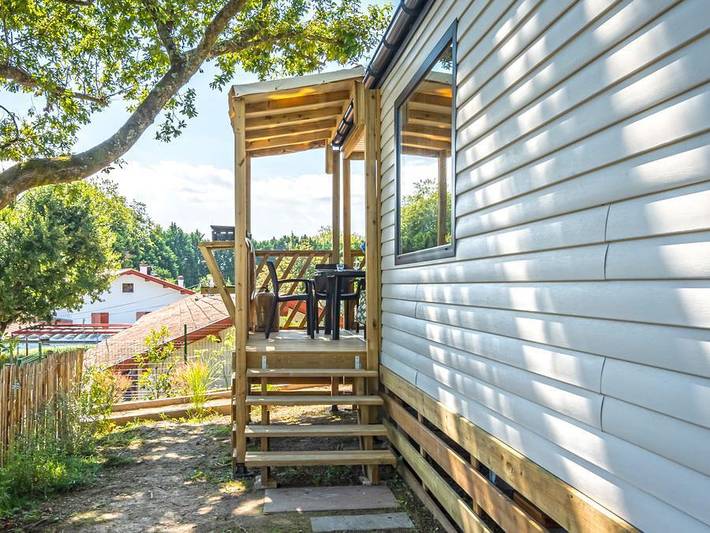 Camping Suhiberry - Mobilheim 5 personen - Select - TV - Lv Plancha - 2 Zi - 4 ad - 1 kind - 12 in Urrugne, Bayonne und Umgebung