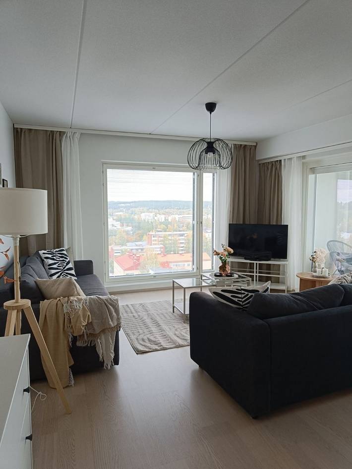 Ferienwohnung für 8 Personen, mit Sauna und Balkon sowie Seeblick - 1