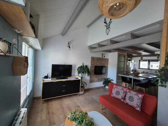Apartamento de vacaciones para 4 personas, con terraza y jardín - 1