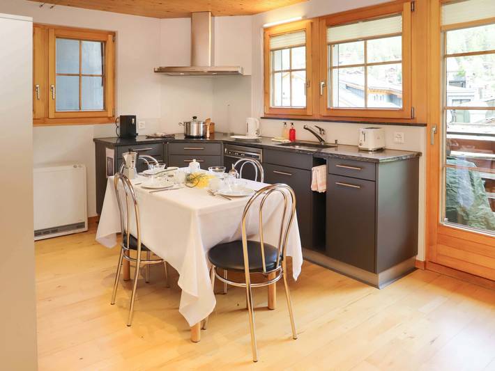 Location de vacances pour 4 personnes, avec balcon à Zermatt - 4