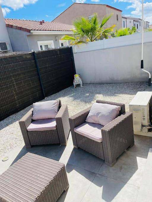 Location de vacances pour 4 personnes, avec jardin et terrasse à Ouveillan - 4