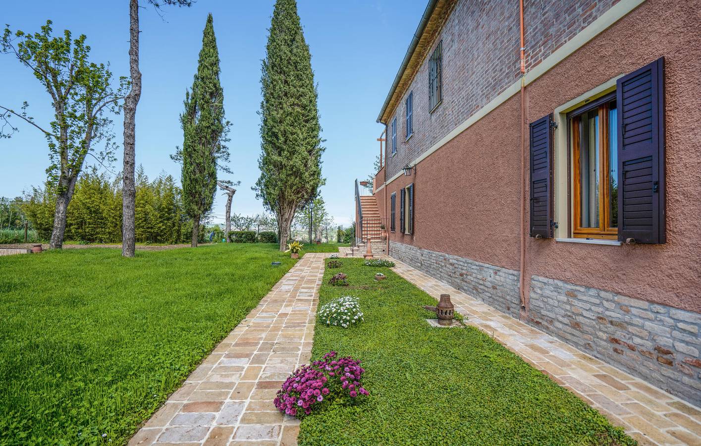 Casa de vacaciones para 6 personas con jardín in Colbordolo, Vallefoglia