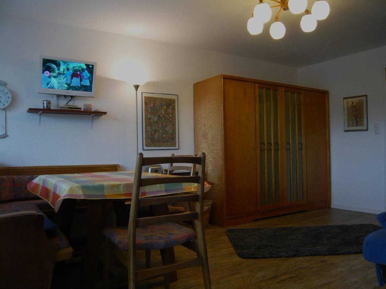 Ganze Ferienwohnung, Studio Haus Falkenhorst Nr. 40 mit Südbalkon in Tiefenbach (Oberstdorf), Oberstdorf