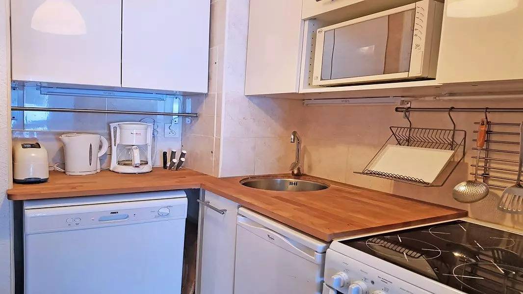 Appartement entier, C2616 - Appt T2 Cabine - 6 Personnes, 1 Chambre En Centre Station in Puy-Saint-Vincent, Parc national des Écrins