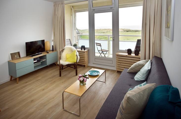 Ferienhaus mit Meerblick für 4 Personen, mit Balkon und Balkon/Terrasse in Egmond