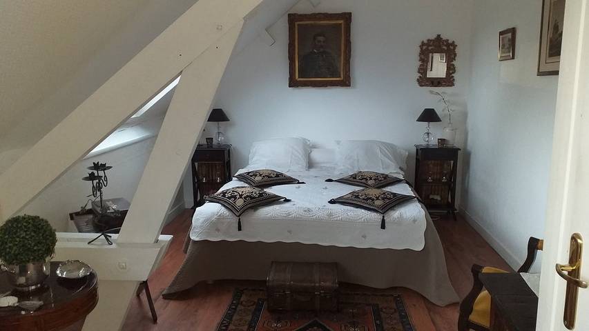 Chambre d’hôte pour 5 personnes, avec jardin dans le Loir-et-Cher