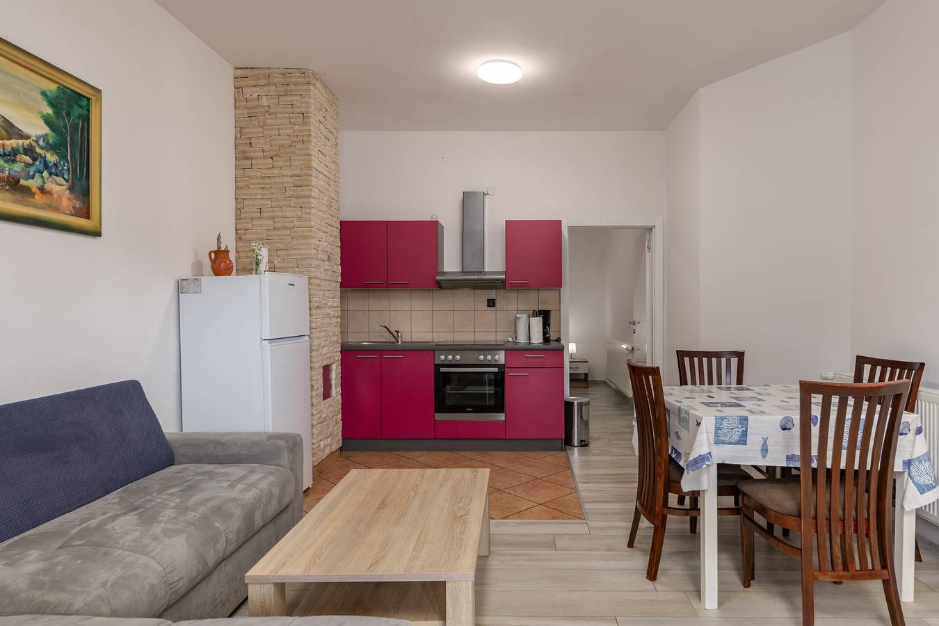 Ganze Wohnung, Pool Apt 3 - Novi Vinodolski (Ground) in Novi Vinodolski, Primorje-Gorski Kotar