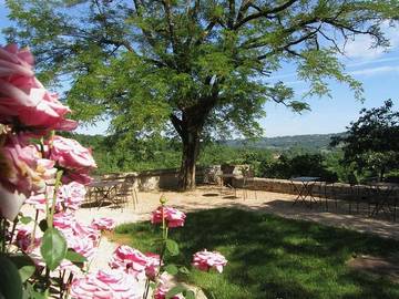Maison d’hôte pour 2 personnes, avec jardin ainsi que piscine et terrasse à Boussac (Lot)