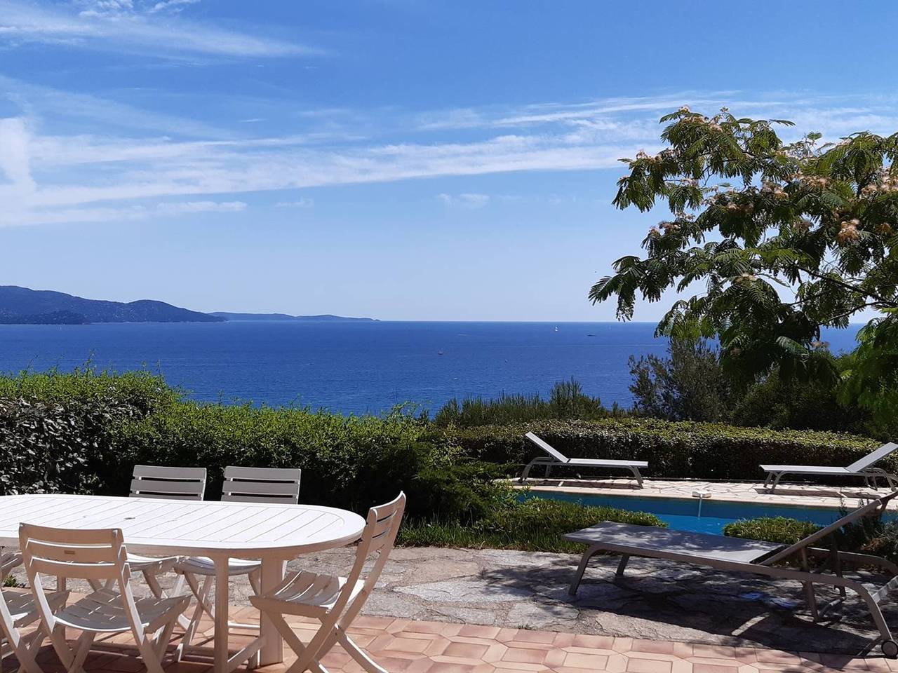 Familienhaus 3 Schlafzimmer mit Pool in Bormes-les-Mimosas in Cap Bénat, Bormes-les-Mimosas