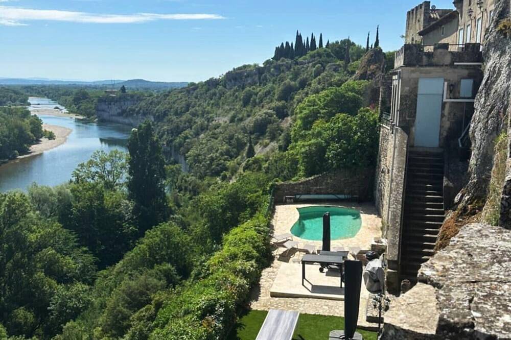 Château d'Aiguèze in Aiguèze, Gorges de l’Ardèche