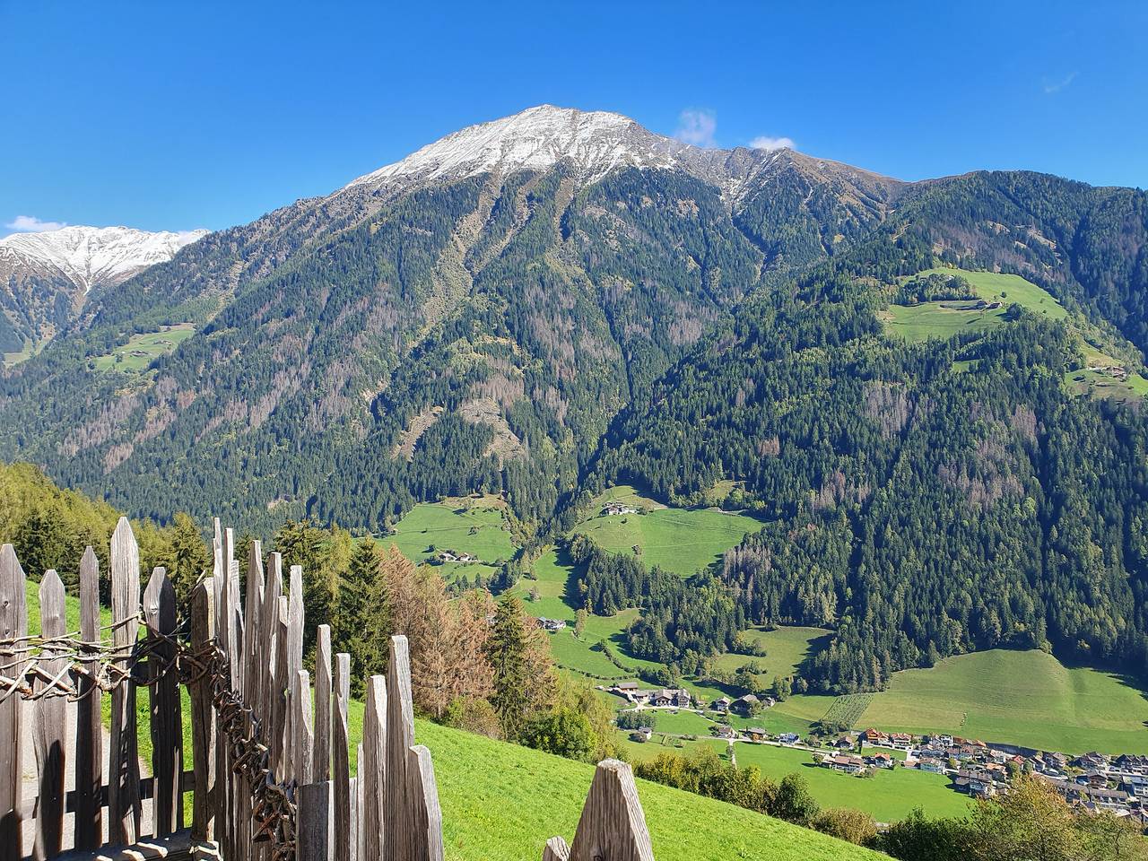 Ganze Wohnung, Ferienwohnung 'Tratterhof Apt Astjoch' mit Bergblick, privater Terrasse und Wlan in Weitental, Vintl