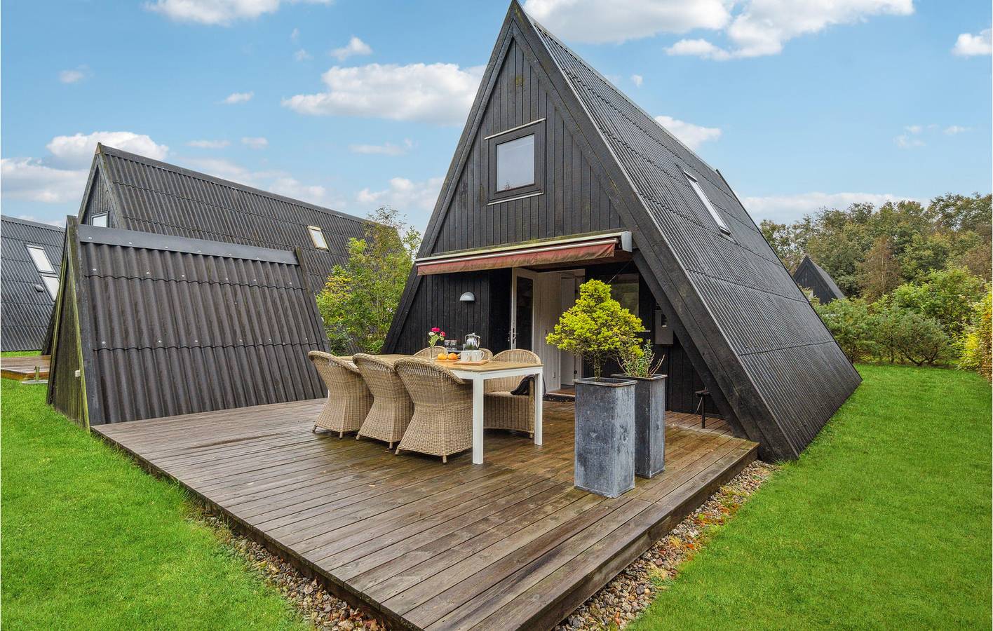 Feriehus for 6 personer med terrasse in Himmerland