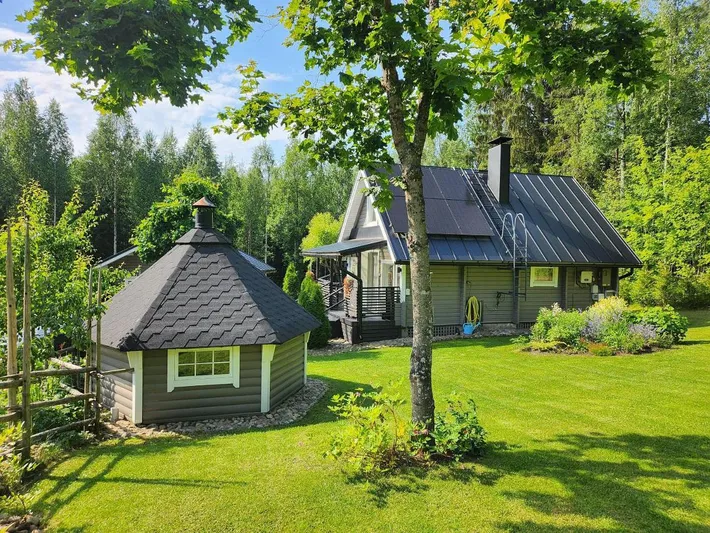 Ferienhaus für 4 Personen, mit Garten und Whirlpool sowie Sauna - 1