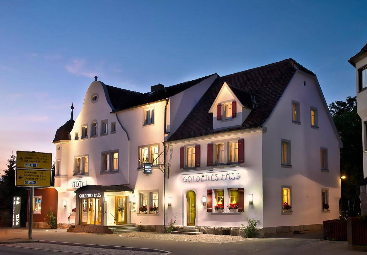 Hotel Goldenes Fass in Rothenburg ob der Tauber in Rothenburg ob der Tauber, Vallée de la Tauber