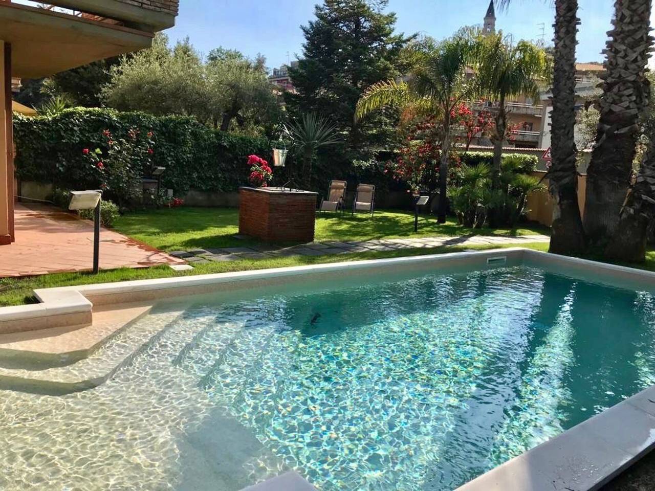 Villa Le Palme in Trecastagni, Etna