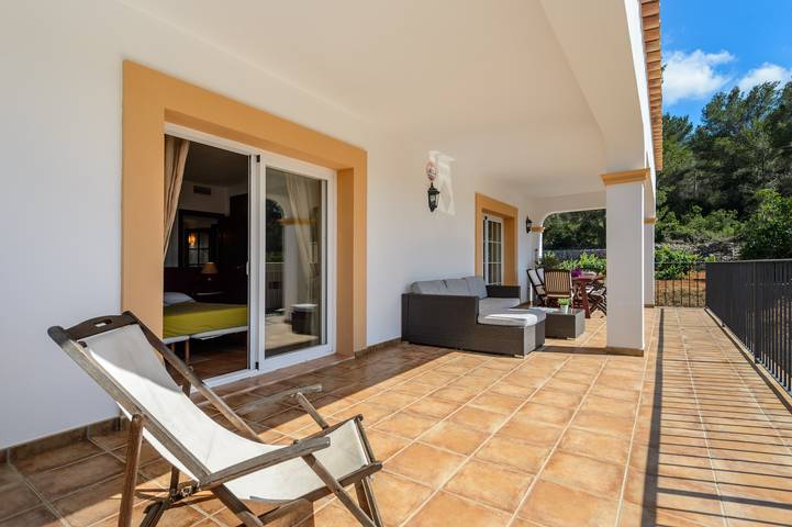 Preciosa villa "Can Roig" con Wifi, jardín, balcón, terrazas y piscina in Santa Eulària des Riu, Ibiza Este