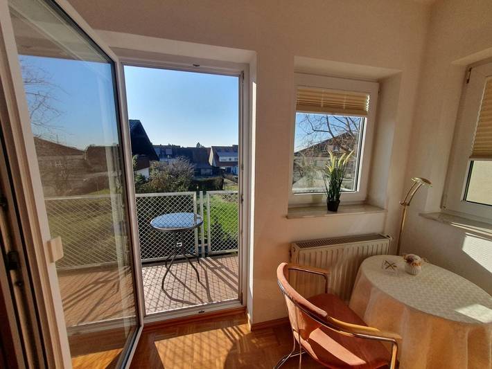 Ferienwohnung für 2 Personen, mit Balkon an der Bergstraße - 4