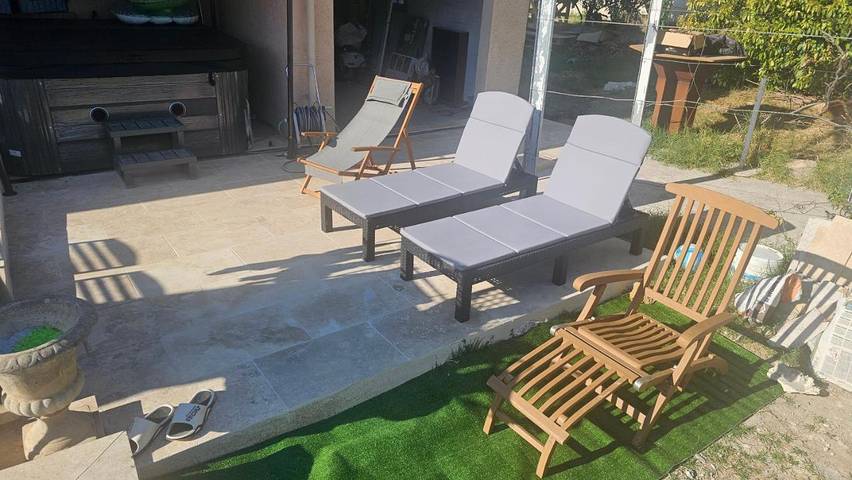 Location de vacances pour 6 personnes, avec piscine ainsi que jardin et jacuzzi à Pourcieux - 4