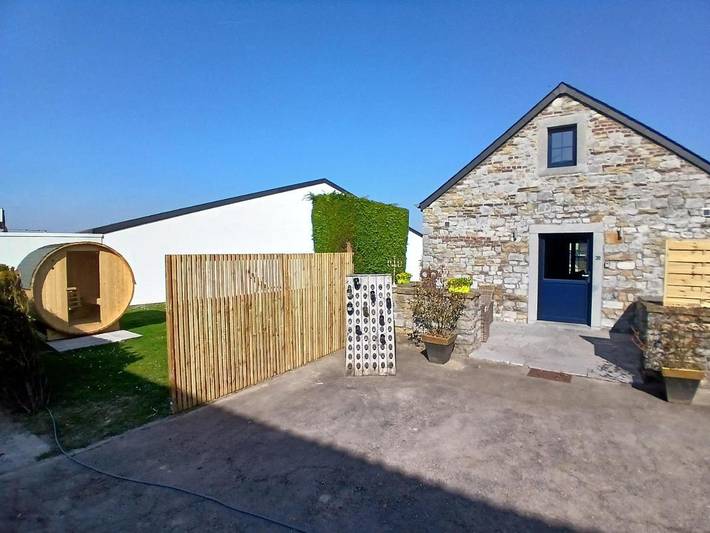 Gîte pour 4 personnes, avec jardin ainsi que vue et sauna à Ohey - 2