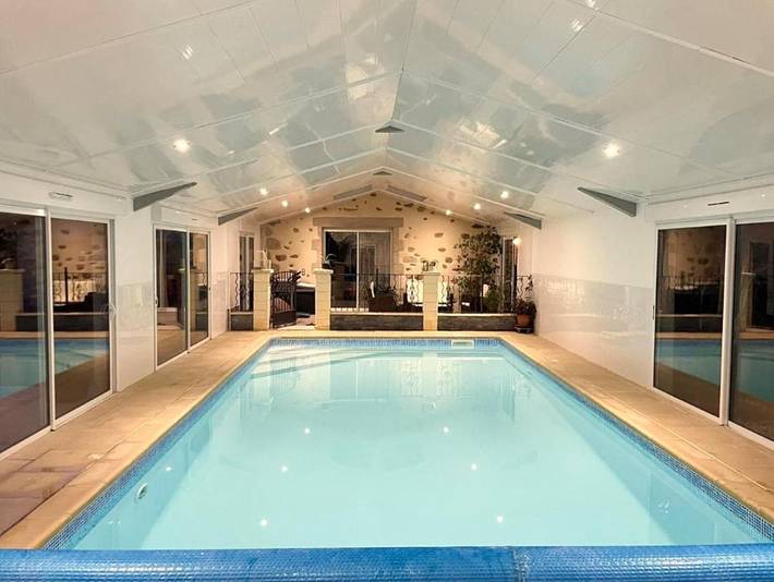 Maison d’hôte pour 4 personnes, avec jardin et piscine à Saint-André-de-la-Marche