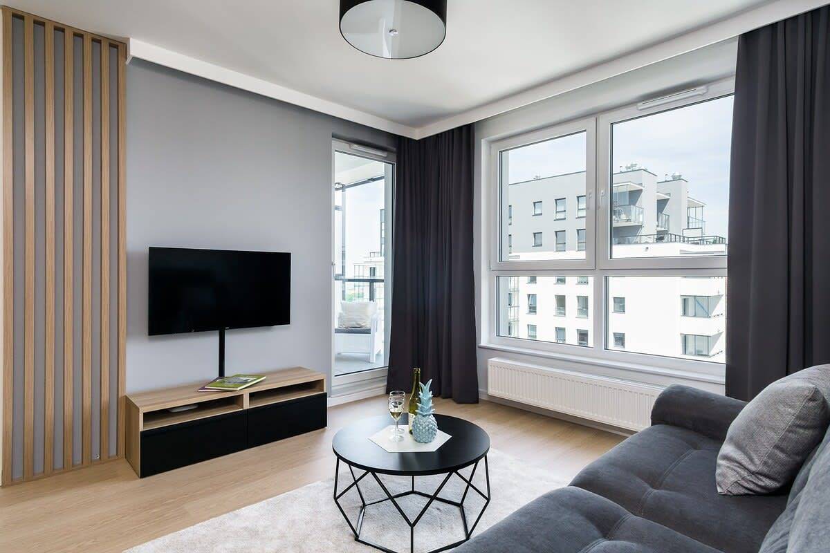 Entire apartment, Laguna apartament 15 piętro, widok na morze | Laguna apartment 15th floor, sea view in Przymorze, Gdansk