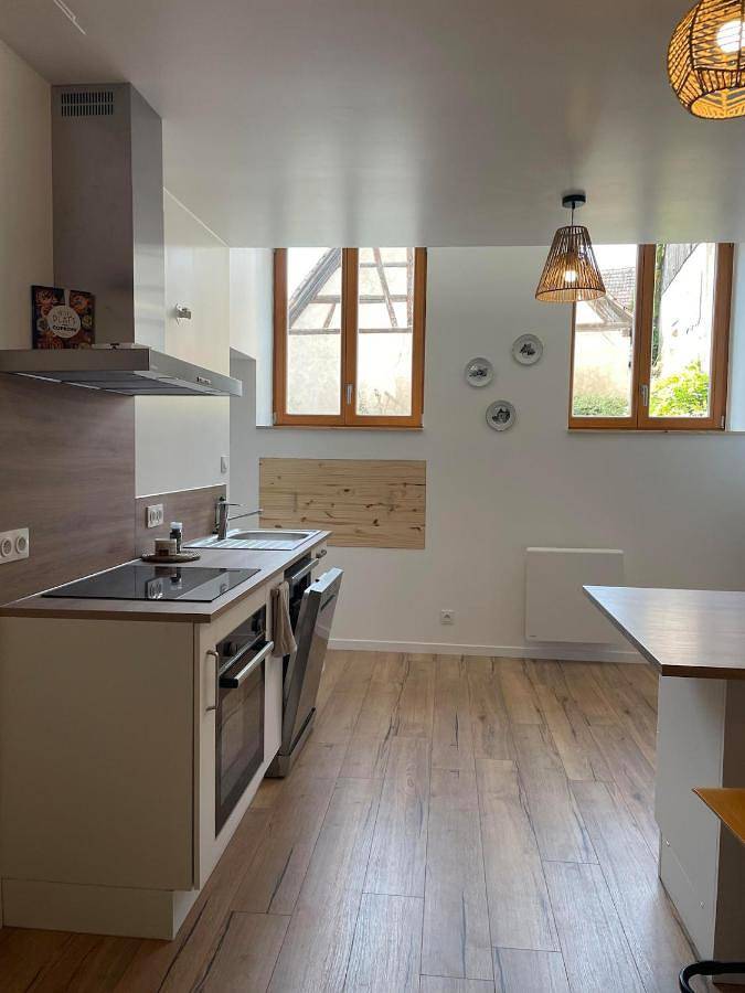 Gîte pour 4 personnes, avec terrasse, animaux acceptés à Mittelbergheim - 2