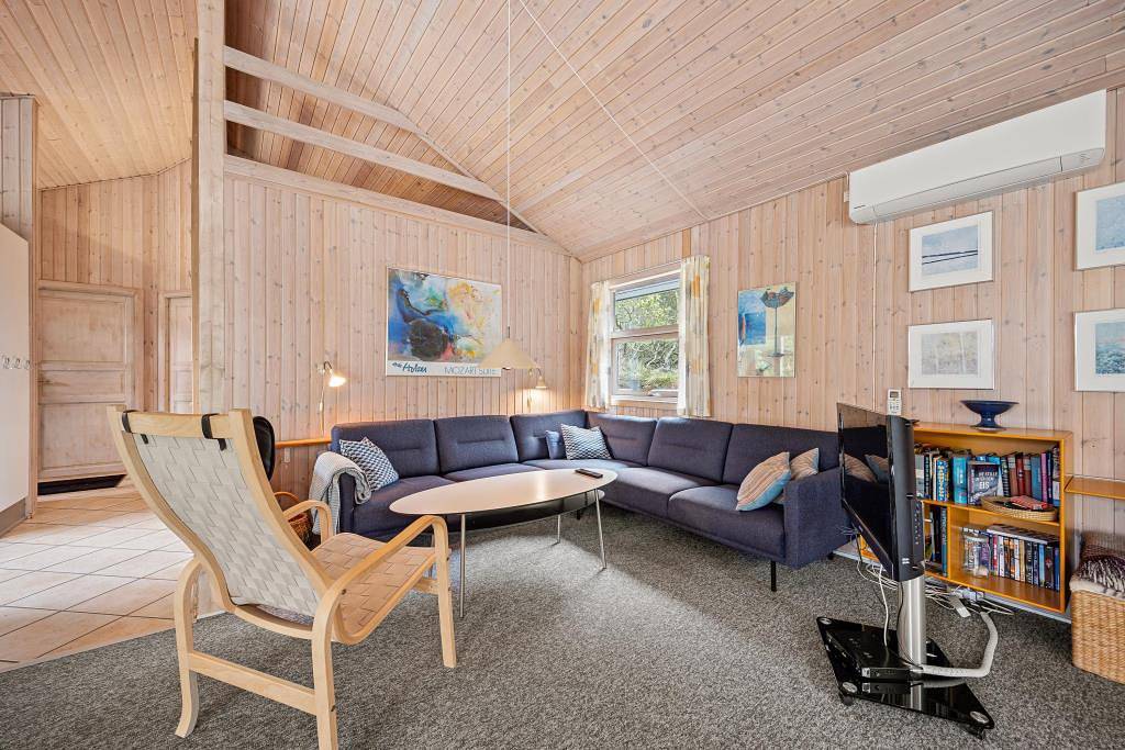 Gemütliches, helles Ferienhaus mit Sauna und Whirlpool - 6 Personen in Vejers Strand, Varde