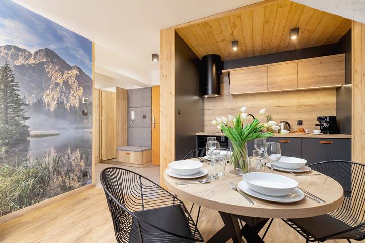 Ganze Wohnung, Stylish Apartment | Mountain View, Workspace in Zakopane, Karpaten (Polen)