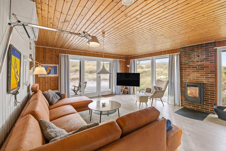 Ferienhaus für 6 Personen, mit Balkon/Terrasse und Whirlpool sowie Terrasse und Sauna in Henne Strand - 3