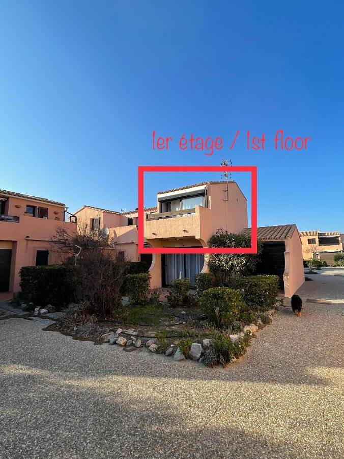 Location de vacances pour 4 personnes, avec piscine et balcon dans Leucate naturiste - 4