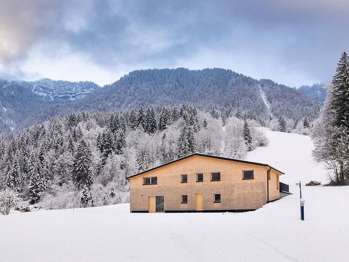 Hütte für 14 Personen, mit Terrasse und Garten in Schwarzenberg