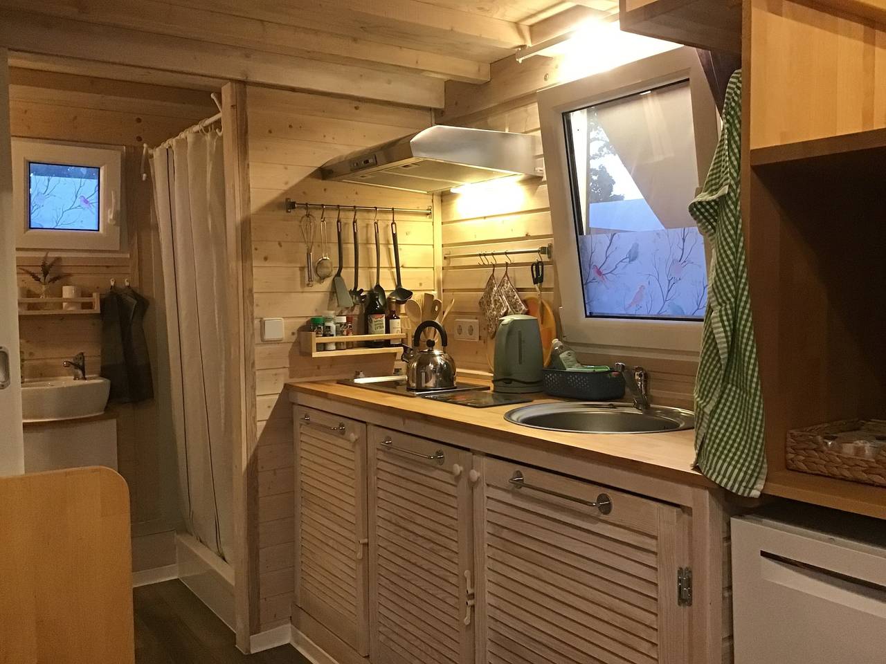Ganze Ferienwohnung, Tiny Home „Tinyhaus Adelheid am Silbersee“ in Hochdorf (Freiburg), Freiburg